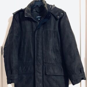 Men's Brown Vintage Suede Jacket